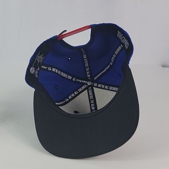 JINX Overwatch Soldier 76 Snapback Baseball Hat.preowned - Picture 6 of 8